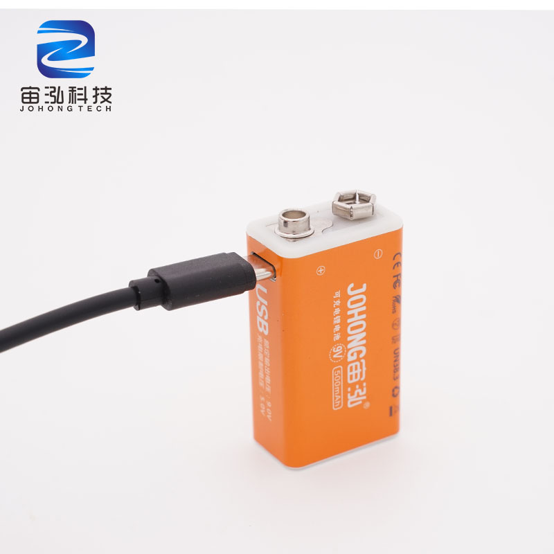 High Capacity 9V 1000mWh Lithium Batteries for Massager