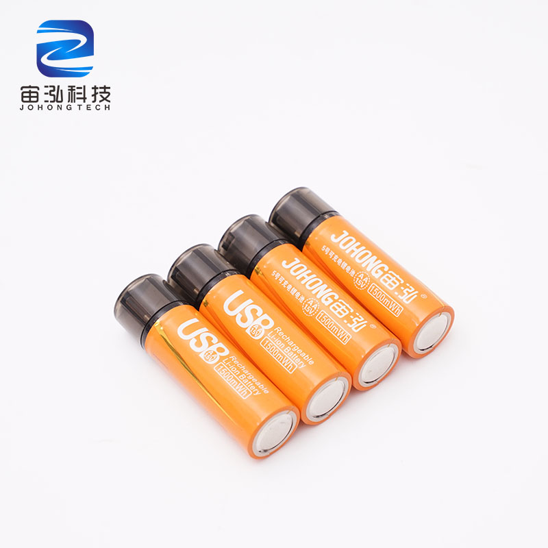 Storage Battery Factory Fast Charging AA USB Li-ion Batteries