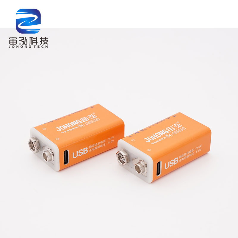 High Capacity 9V 1000mWh Lithium Batteries for Massager