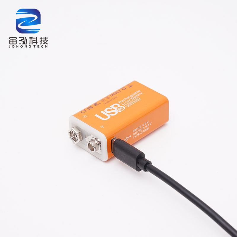 9V 1000mWh Recycling Square Battery for Massager Medical Equipment