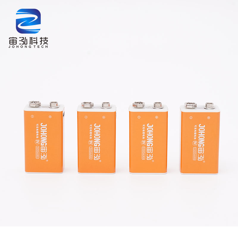 9V 1000mWh Recycling Square Battery for Massager Medical Equipment