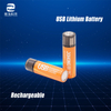Rechargeable Li-ion Over 1000 Cycles USB Batteries