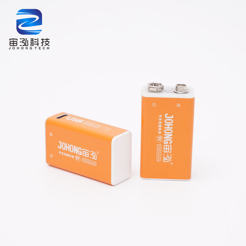 High Capacity 9V 1000mWh Lithium Batteries for Massager