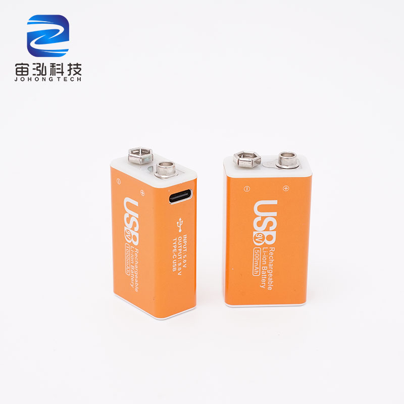 OEM ODM Rechargeable 9V Square Battery for Smoke Detector 